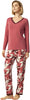 Viscose from Bamboo Women'S Pajama Sets Super Soft Long Sleeve Sleepwear Comfy Winter Pjs Sets S-4X