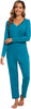 Viscose from Bamboo Women'S Pajama Sets Super Soft Long Sleeve Sleepwear Comfy Winter Pjs Sets S-4X